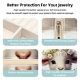 thumbnail image 3 of Easter Travel Portable Square Jewelry Organizer with Storage Box | Jewelry Display and Box for Rings, Earrings, Necklaces, Bracelets - Suitable for Girls and Women, 3 of 6