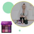 thumbnail image 2 of 9 Color Eyeshadow Palette Earth Pearly Matte Combination Diamond Cosmetic Set Eye Makeup Beauty Products Multicolor, 2 of 6