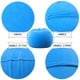thumbnail image 4 of Bolsa de almacenamiento de juguetes de peluche para niños de gran capacidad con tela de rayas multicolores y una suave bolsa tipo sillín para sentarse cómodamente y divertirse durante el juego., 4 of 5