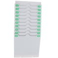 thumbnail image 3 of Attendance Cards Holder 20 Pockets Time Cards Rack Time Slot Rack For Attendance Machine, 3 of 8