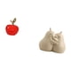 thumbnail image 5 of Estatua,Escultura de fruta artificial,estatua y artesanía,sujetalibros decorativos,Sujetalibros decorativos para oficina,hogar,libros pesados,Sujetalibros,topes,estantes,expositores modernos, 5 of 8