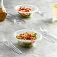 thumbnail image 3 of PLASTICPRO Clear Plastic Soup Spoons Heavy Duty Disposable Silverware, 100-Pack, 3 of 9