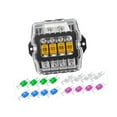 thumbnail image 2 of Bunblic Fused Distribution Block Car Audio UTV Car RV Stereo Amp Replaces with Fuses 2 In 4 Out, 2 of 8