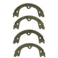 thumbnail image 4 of Detroit Axle - Rear Brake Shoes Kit Replacement for 2009-2013 Nissan Pathfinder Murano Frontier Xterra FX35 Q50 M35h - 4pc Set, 4 of 6