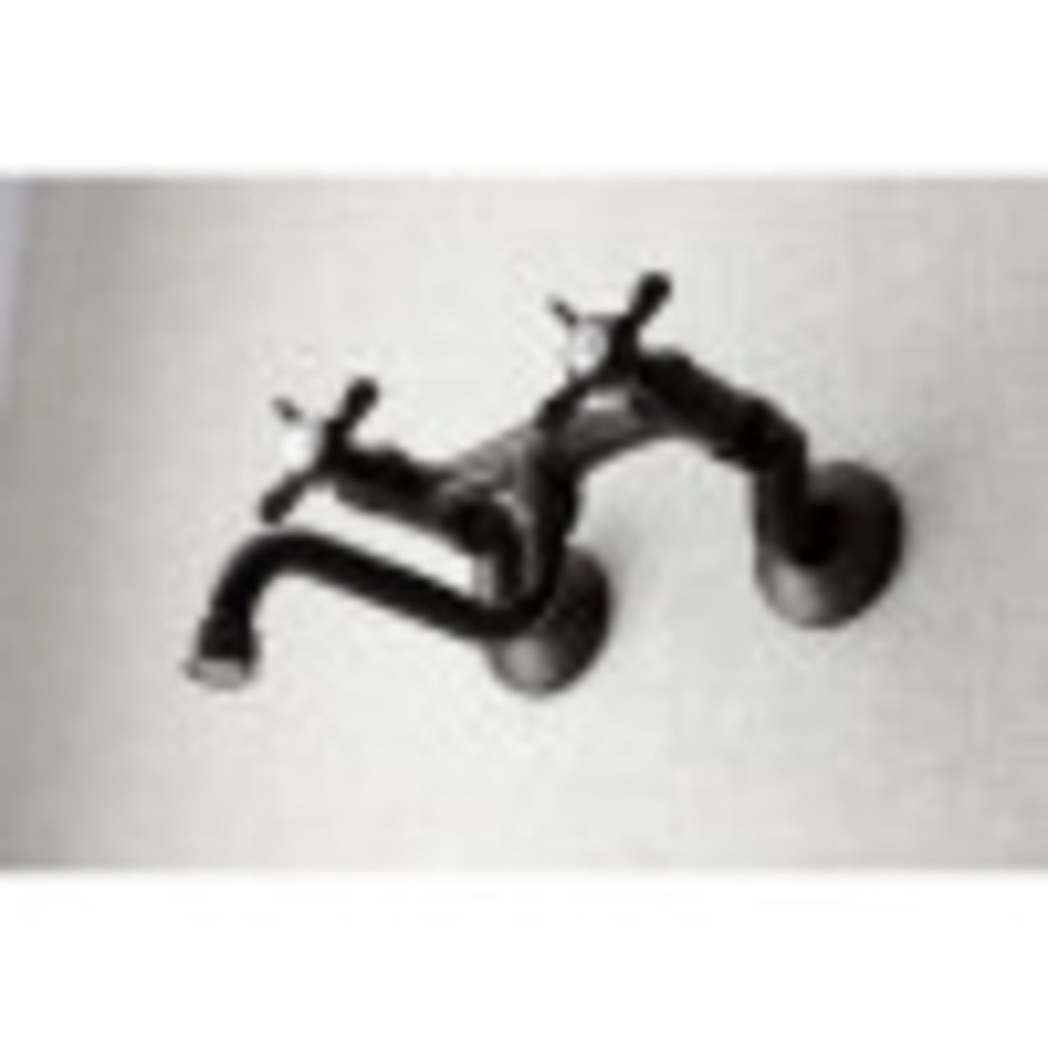 Kingston Brass KS116ORB Essex Two Handle Wall Mount Bathroom Faucet, Oil Rubbed Bronze