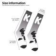 thumbnail image 3 of Saiise Bluey Funny Socks Men Women Boys Kids Adults Novelty Graphic Crew Tube Socks Crazy Design Casual Dress Socks for Sports,Running,Travel, 3 of 7