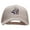 Khaki, variant on Golf Clubs Embroidered Solid Cotton Prostyle Twill Mesh Cap - White OSFM