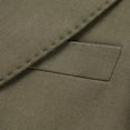 thumbnail image 4 of Beauty-Emily Men’s 3-Piece Slim Fit Suit Set – Notch Lapel Blazer, Vest & Pants in Premium Fabric for Wedding, Prom & Business, Lightweight Beige, Khaki & Olive, 4 of 12