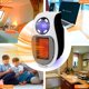 thumbnail image 5 of Calentador alfa mejorado de pared con enchufe de 500 W - 2023 calentador eléctrico portátil para uso en interiores, calentador de espacio de pared con termostato ajustable, calentador seguro para ofic, 5 of 5