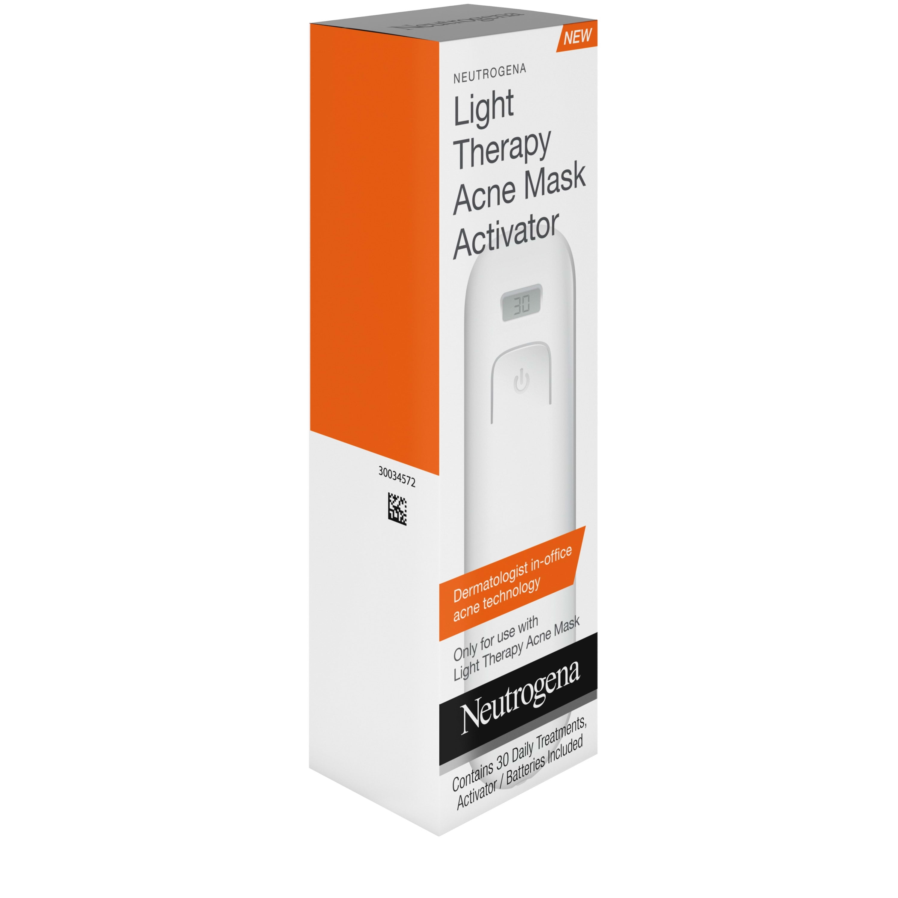 Neutrogena Blue & Red Light Acne Light Therapy Mask Activator, 1 Item -