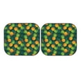 thumbnail image 7 of Balery 2 Piece Pineapples with Palm Leaves Car Windshield Sun Shade|Foldable Front Windshield Shade for Car Front Window for Most Sedans SUV Truck-Small, 7 of 7