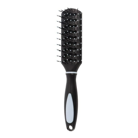 Cepillo Prichos para Cabello Rectangular Negro
