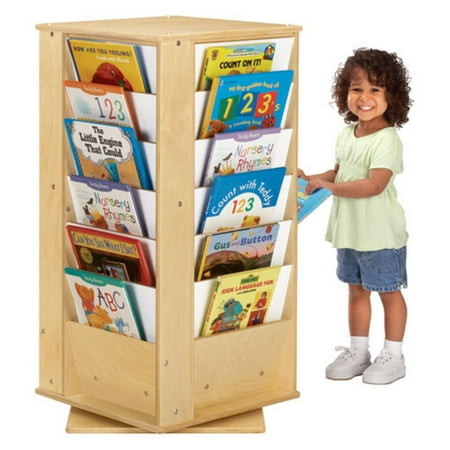 Jonti Craft Revolving Literacy Tower Bookcase Small Walmart
