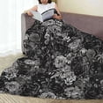 thumbnail image 6 of Sikiie Rose Flowers Ultra-Soft Micro flannel Blanket Luxury All Seasons Warm Blanket for Bedding Sofa and Travel (4 sizes)-80"x60", 6 of 7