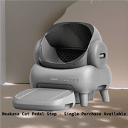 Neakasa Cat Pedal Step Stool with Filter Function, Easy to Clean Cat Litter Tray, Cat Litter Tray for M1 Open Top Self-Cleaning Cat Litter Tray