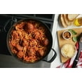 thumbnail image 3 of KitchenAid Hard Anodized Nonstick Stockpot with Lid, 8-Quart, Onyx Black, 3 of 6