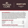 thumbnail image 5 of Wellness CORE Hearty Cuts Natural Wet Grain Free Canned Dog Food, Beef & Venison, 12.5-Ounce Can (Pack of 12), 5 of 7
