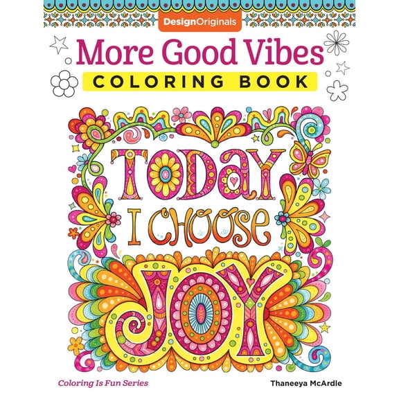 Pre-Owned More Good Vibes Coloring Book (Paperback) 149720206X 9781497202061