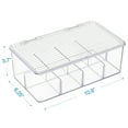 thumbnail image 2 of Stackable Tea Bag Organizer, Plastic Tea Organizer for Kitchen Pantry and Count, 2 of 5