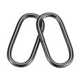 thumbnail image 4 of Unique Bargains Black Iron Electroplating Oval Buckles 10 Pack, 4 of 4
