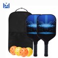 thumbnail image 1 of Pickleball Paddles USAPA Approved Set Rackets Honeycomb Core 4 Balls Portable Racquet Cover Carrying Bag Gift Kit Indoor Outdoor A, 1 of 6
