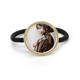thumbnail image 1 of La religión brunette beauty Body GAL Cinta para el pelo de metal plateado y tocado de goma, 1 of 3