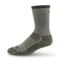 thumbnail image 5 of USA Made - Crew Socks - All Season Lightweight - Hiking Socks - Mountain Heritage - Wine - Medium, 5 of 7