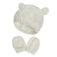 thumbnail image 1 of Conjunto de gorro y manoplas unisex para bebés y niños pequeños, gorro y guantes de punto gruesos y cálidos para invierno, adecuados para niños y niñas de 6 a 18 meses, 1 of 7