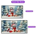 thumbnail image 5 of Merry Christmas French Bulldog Enjoys Woofmas Winter Xmas Holiday Desk Mat Full Keyboard Mouse Pad Dog Lover Gifts Large Mousepad - 02022, 5 of 5