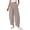 Plaid Brown White, variant on Plaid Barrel Pants Women Summer Casual Loose Wide Leg Lounge Gingham Trousers Spring Fashion Beach Bottoms