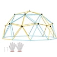 thumbnail image 6 of VEVOR Geometric Climbing Dome, Outdoor Play Center for Kids Ages 3-10, Supports 750LBS, Easy Assembly, 12FT Jungle Gym with Climbing Grips - Backyard Fun, 6 of 10