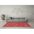 thumbnail image 3 of Ahgly Company Indoor Round Persian Red Traditional Area Rugs, 6' Round, 3 of 4