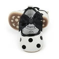 thumbnail image 4 of Yoyauz Baby Girl Mary Jane Shoes Anti Slip Rubber Sole Ballet Slippers Princess Dress Wedding Shoes Newborn Kids Shoes Toddler Shoes（0-12 Month）, 4 of 10