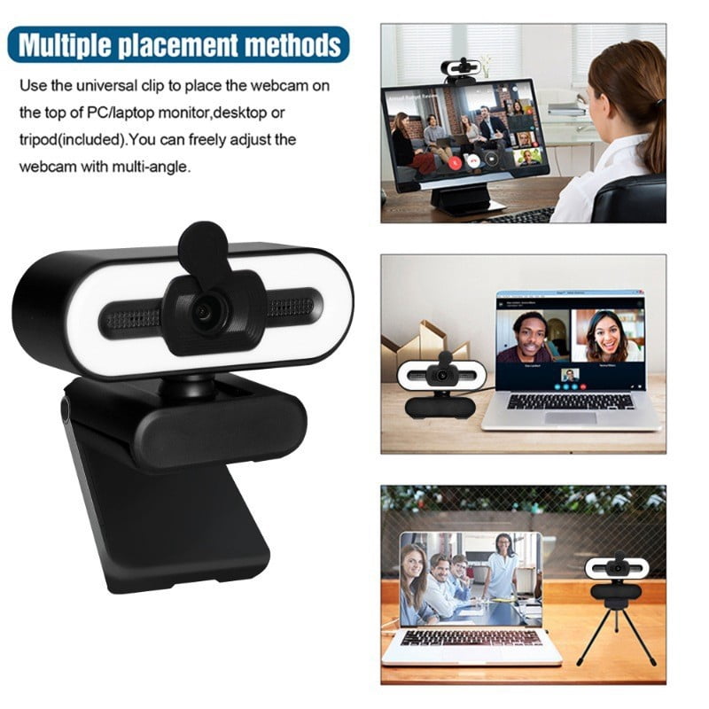 USB computer webcam 1080P 2K network monitoring 720P online class live streaming PC online broadcasting webcam auto focus,Auto focus-AF-4K