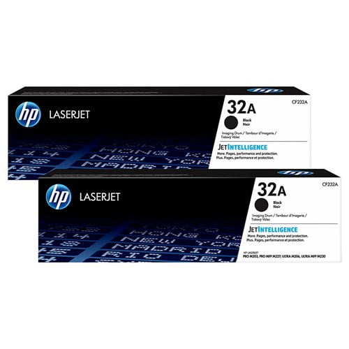 HP 32A Black Original LaserJet Imaging Drum (CF232A)(2Pack) Walmart