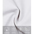 thumbnail image 6 of Mens Golf Pants Stretch Work Dress Pants 30"/32" Quick Dry Lightweight Casual Comfy Trousers with 3 Pockets, 6 of 7