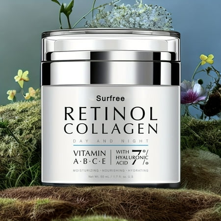 EnaSkin Retinol Cream for Wrinkles: Face Collagen Cream for Tightening Skin - Anti Aging Facial Moisturizer Day and Night for Women and Men 1.7 Fl OZ