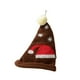 thumbnail image 4 of Mini gorro navideño tejido a la moda con decoración navideña colgante gorro cómodo de invierno para Café de color intenso, 4 of 9