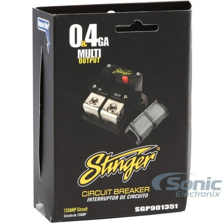 Stinger - 135-Amp Circuit Breaker - Black