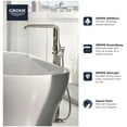 thumbnail image 4 of Grohe Essence 23491GNA Single-Handle Freestanding Tub Faucet with 1.75 GPM Hand Shower in Grohe Brushed Cool Sunrise, 4 of 7