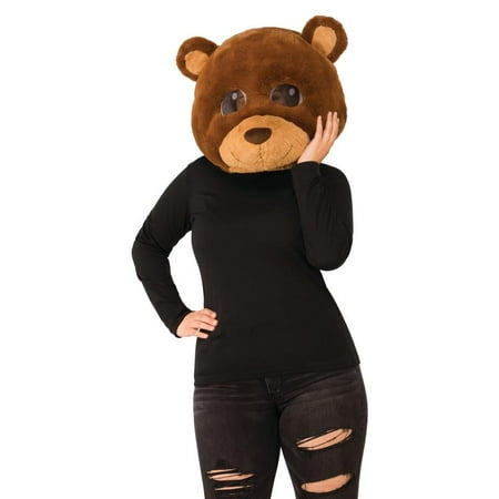 Rubie's Fuzzy Bear Mascot Head Halloween Costume