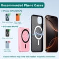 thumbnail image 5 of 3 in 1 Wireless Charging Station, MagSafe Power Bank 5000mAh for iPhone 16,  15 & Apple Watch, 5 of 7