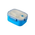 thumbnail image 2 of Stainless Steel Lunch Container with Lid, Odor Proof, 3 or 4 Compartments for Meal Prep, School, Office, Travel, 2 of 5