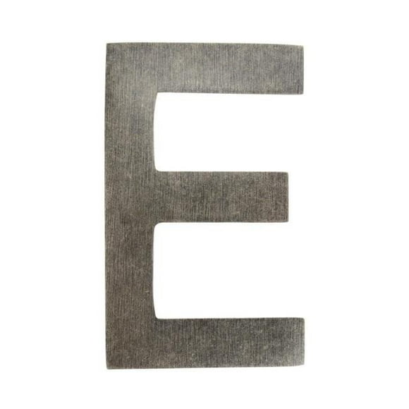 Architectural Mailboxes 3582APA-E 4 in. Brass Floating House Letter E&#44; Antique Pewter