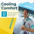 thumbnail image 4 of Breeze Life Dual Layered Uv Protection Sun Umbrella, Silver, 4 of 9