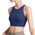 thumbnail image 3 of ZyeKqe Womens Workout Tank Tops Crew Neck Sport Bras Running Gym Yoga Activewear Crop Going out Tops, 3 of 3