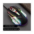 thumbnail image 4 of G402 Gaming Mouse Wired Luminous Mini Portable Wired Mouse for Travel - White, 4 of 5
