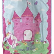 Pink Princess Castle Toddler Nap Mat Sleeping Roll