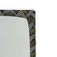 thumbnail image 3 of Ambesonne Geometric Fitted Sheet, Retro Motif of Lines Art, Twin XL Size, Dark Mustard Grey, 3 of 5