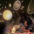 thumbnail image 4 of Kids Night Light Projector, Star Night Light Projector Adjustable Color Night Light  For Party Cute Bunny, 4 of 8